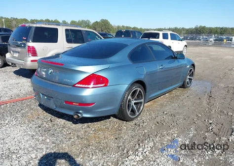 2008 BMW 650I from USA, damaged, VIN WBAEA53568CV90011